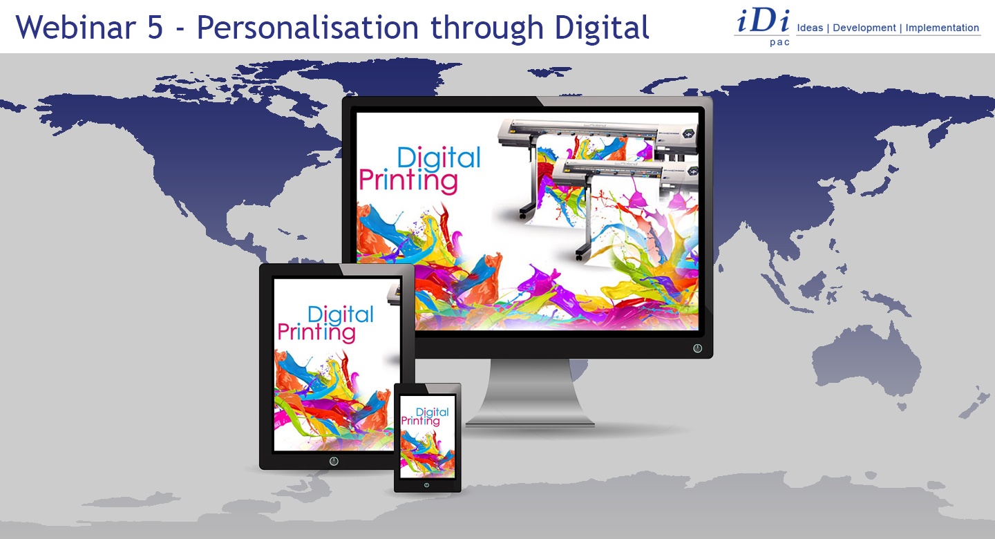 iDi Pac Webinar 5 Banner - Personalisation Through Digital
